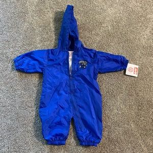 UK lined windbreaker onesie jacket
